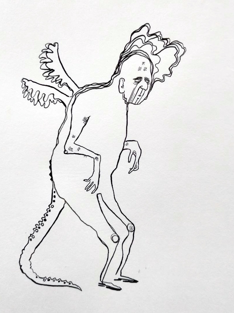 He beckons